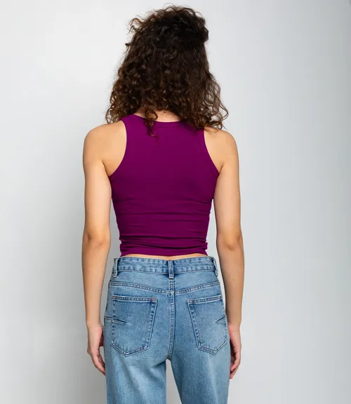 Майка #ОКТ1648, фиолетовый