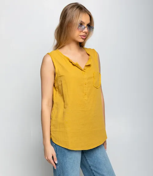 Майка #КТ5501 (1), горчичный