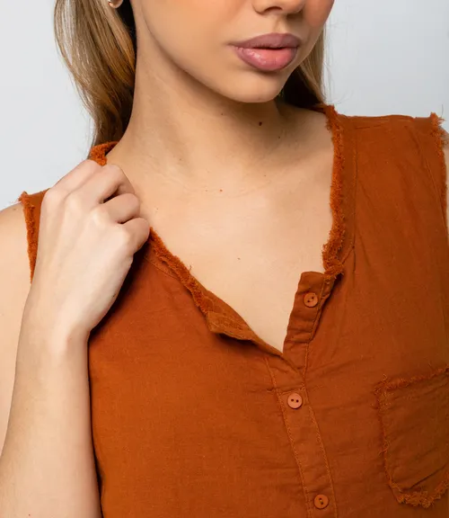 Майка #КТ5501 (1), терракотовый