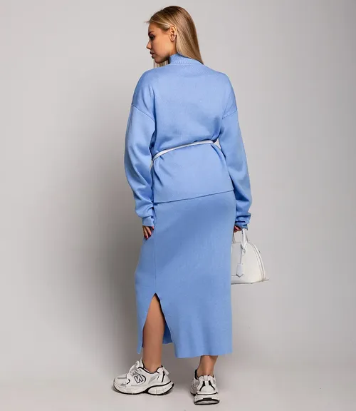 Костюм #КТ8249, голубой