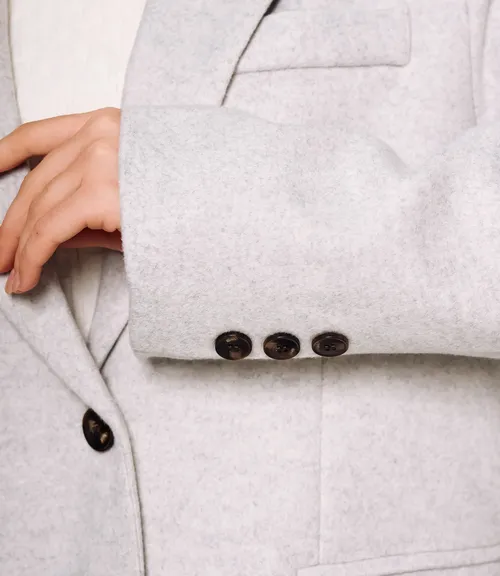 Пиджак #КТ55757, светло-серый