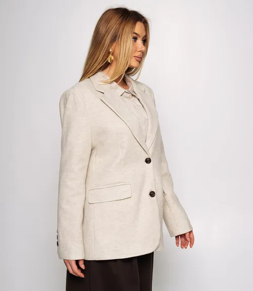Пиджак #КТ55757, бежевый