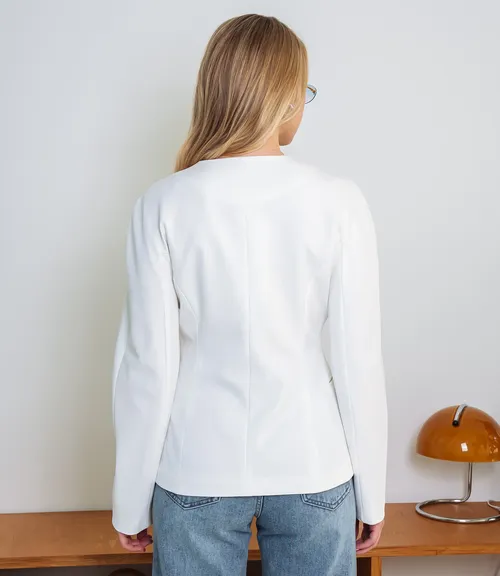 Жакет #КТ2905 (1), молочный