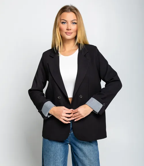 Пиджак #КТ8999, чёрный