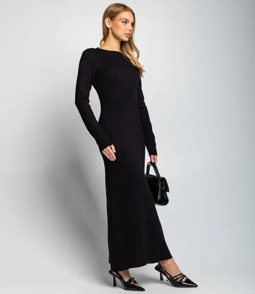 Платье #КТ25114, чёрный