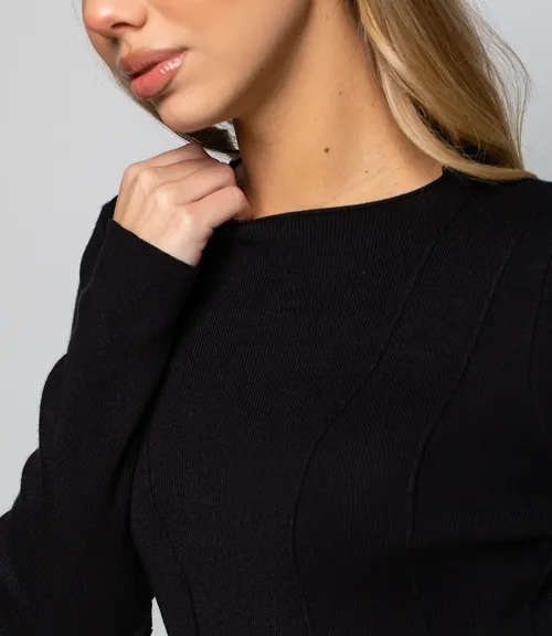 Платье #КТ25114, чёрный