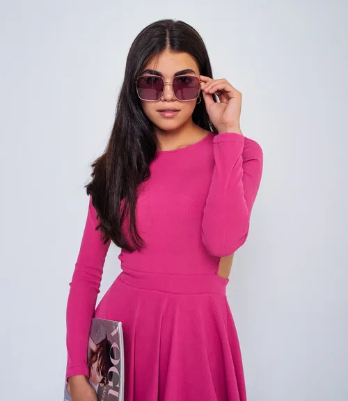 Платье #БШ1612, розовый - фото 5