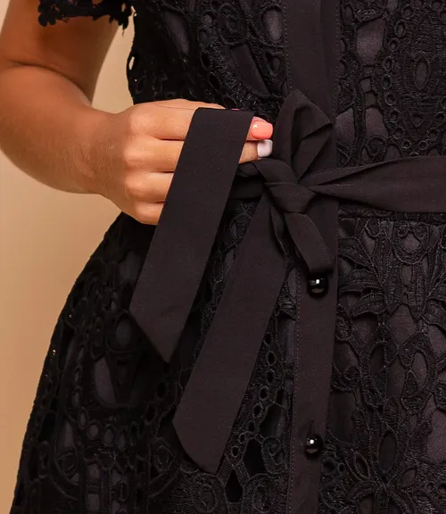 Платье #КТ125 (1), чёрный - фото 5