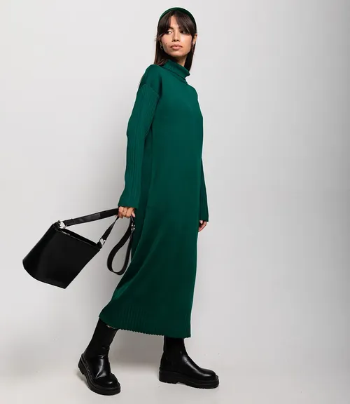 Платье #КТ8825 (1), изумрудный