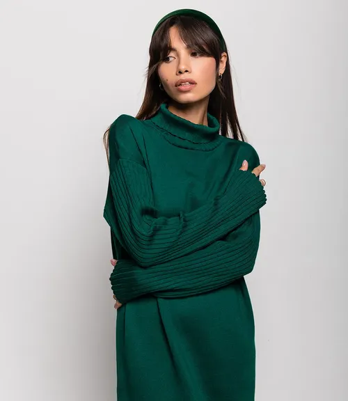 Платье #КТ8825 (1), изумрудный