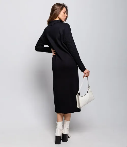 Платье #КТ8825 (1), чёрный