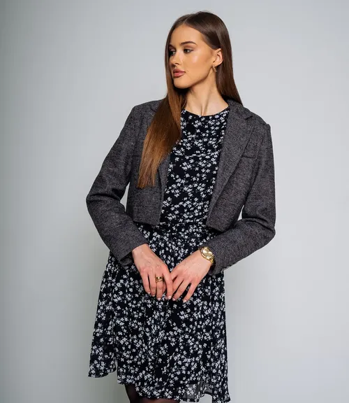 Платье #БШ1945, чёрный