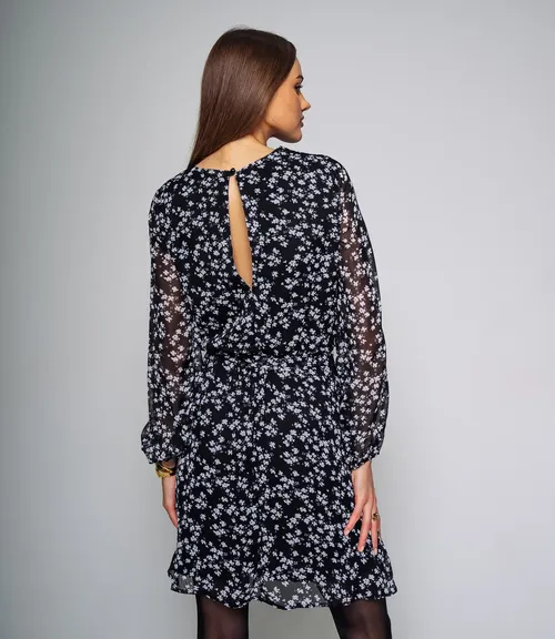 Платье #БШ1945, чёрный