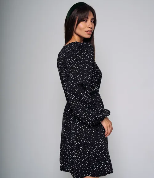 Платье #БШ1923, чёрный