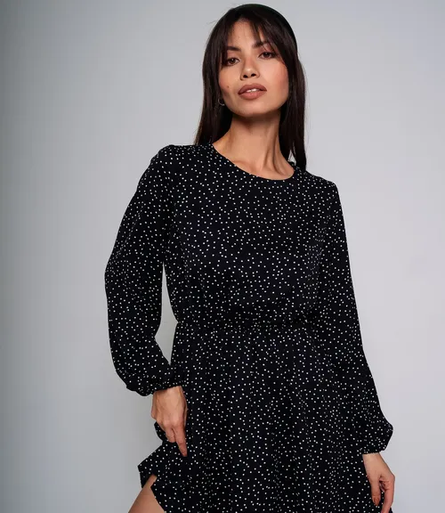 Платье #БШ1923, чёрный