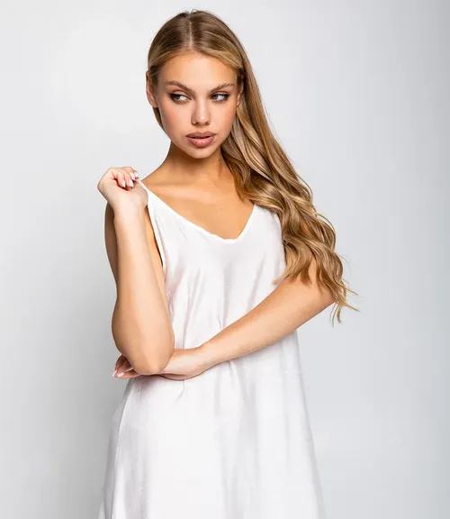 Сарафан #БШ2524, белый