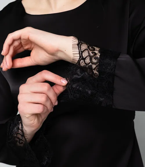 Платье #КТ982 (1), чёрный