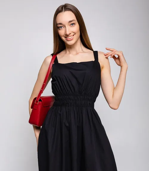Сарафан #КТ65001, чёрный