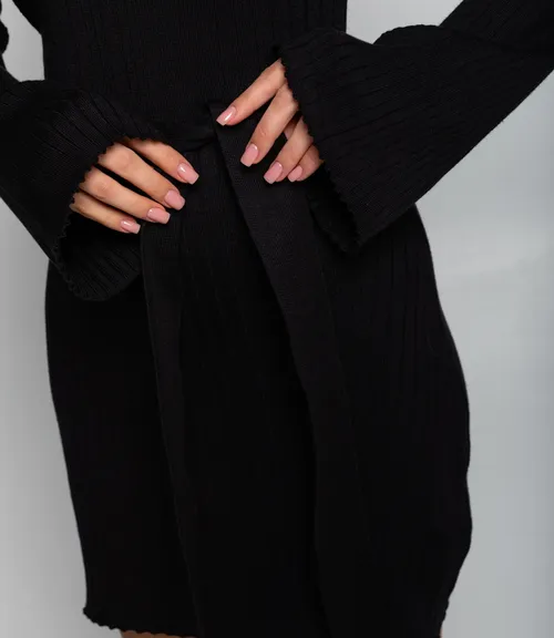 Платье #КТ25064, чёрный