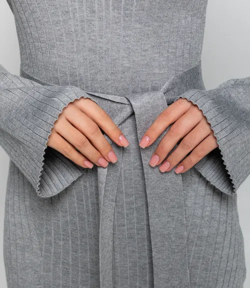 Платье #КТ25064, серый