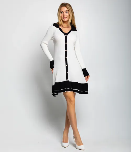 Платье #КТ5903, белый