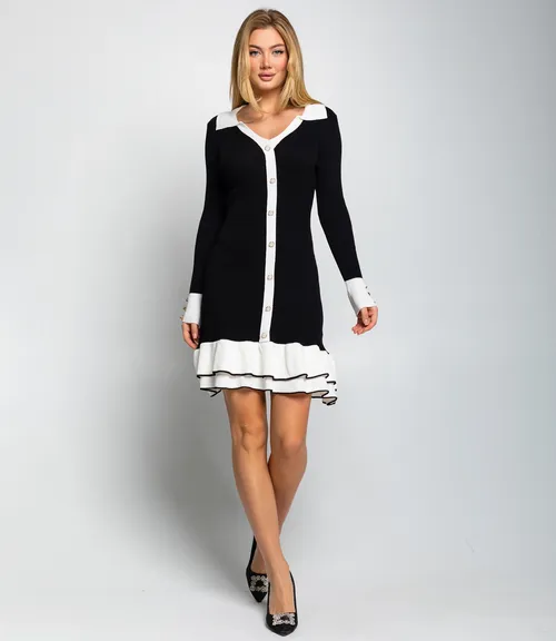 Платье #КТ5903, чёрный