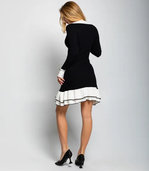 Платье #КТ5903, чёрный