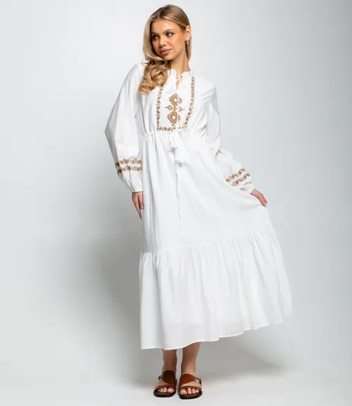 Платье #КТ88810, белый