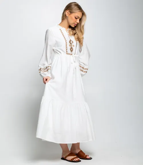Платье #КТ88810, белый