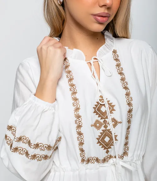 Платье #КТ88810, белый