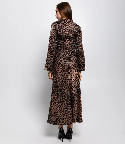 Платье #БШ2647, бежевый - фото 4