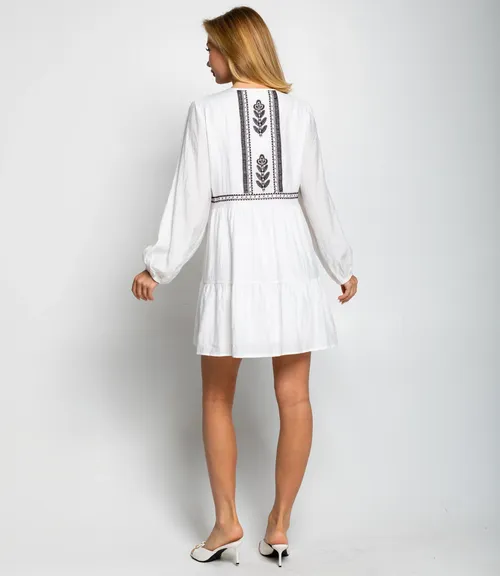 Платье #КТ88361, белый