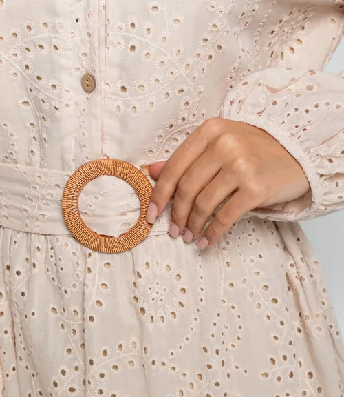 Платье #ОКТ085007, бежевый