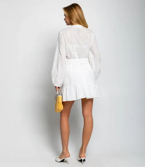 Платье #ОКТ085007, белый