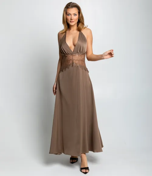 Платье #КТ2573 (1), капучино