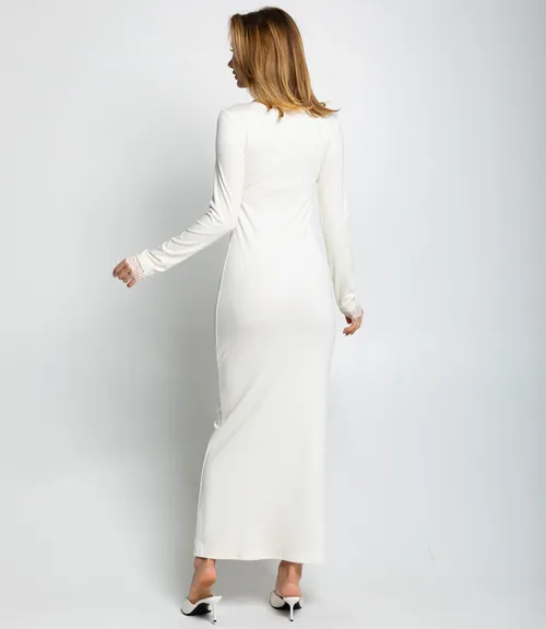 Платье #КТ887 (5), кремовый