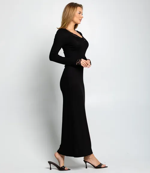 Платье #КТ887 (5), чёрный