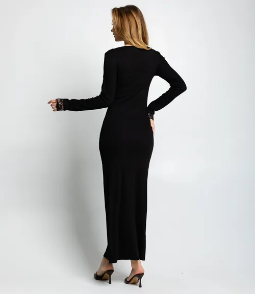 Платье #КТ887 (5), чёрный