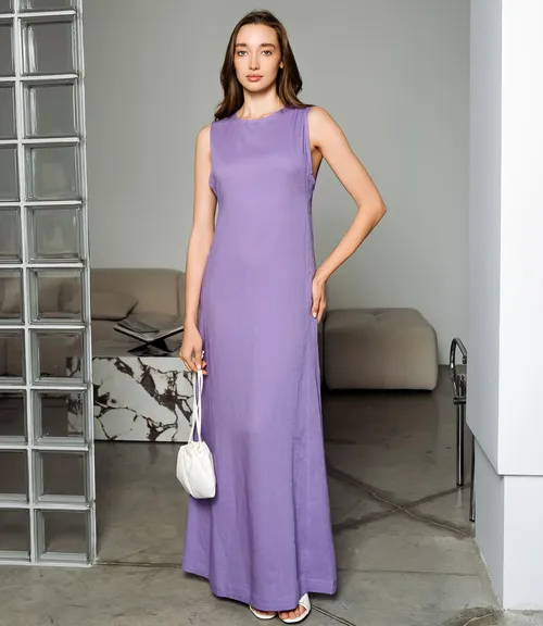 Платье #ОКТ025025, сиреневый