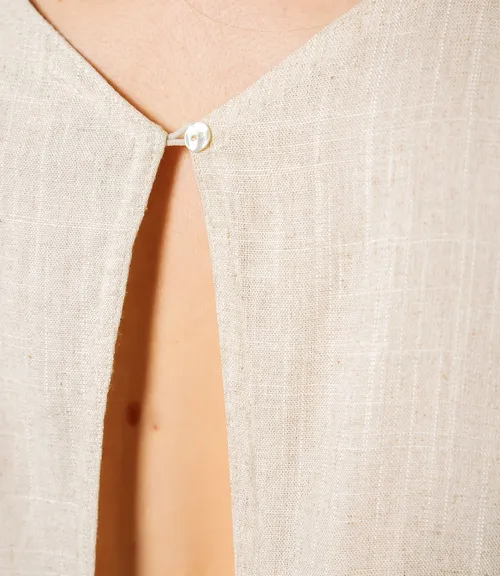 Платье #ОКТ025025, светло-бежевый