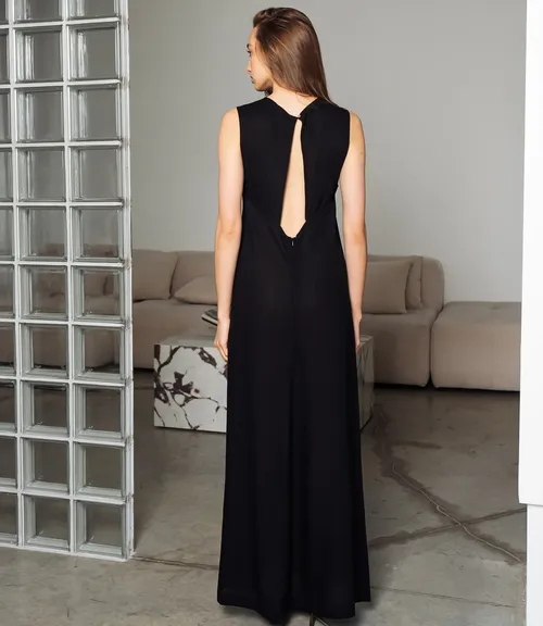 Платье #ОКТ025025, чёрный