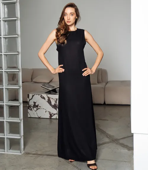 Платье #ОКТ025025, чёрный