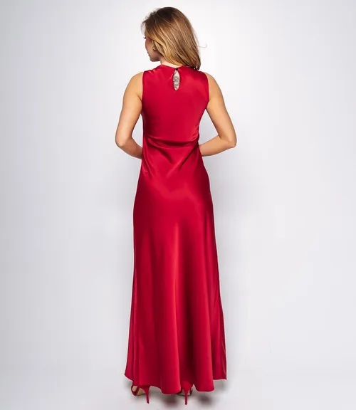Платье #ОКТ095014, красный