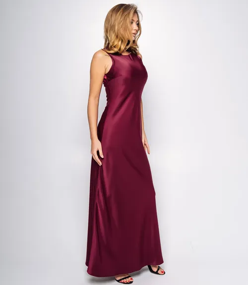 Платье #ОКТ095014, сливовый