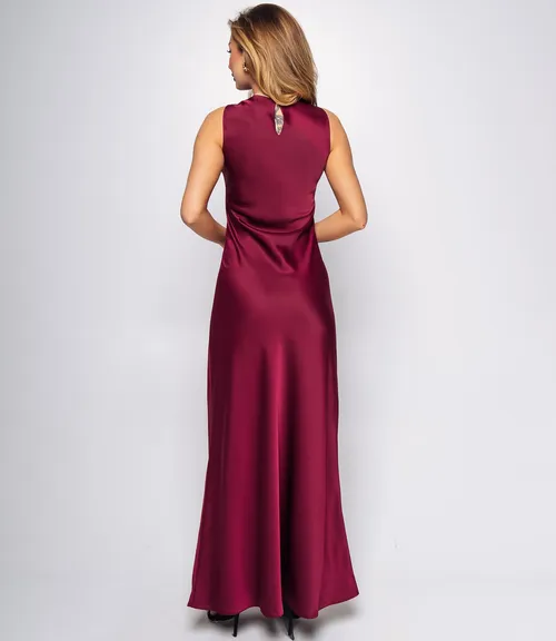 Платье #ОКТ095014, сливовый