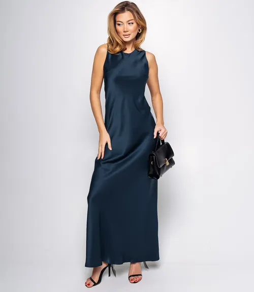 Платье #ОКТ095014, морская волна