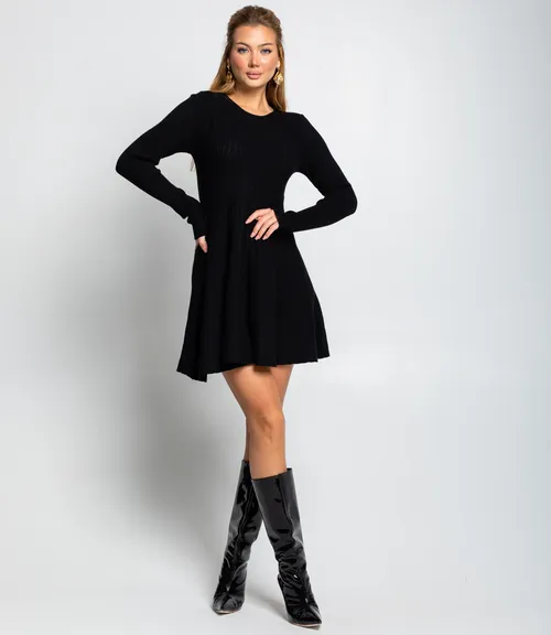 Платье #КТ04222, чёрный