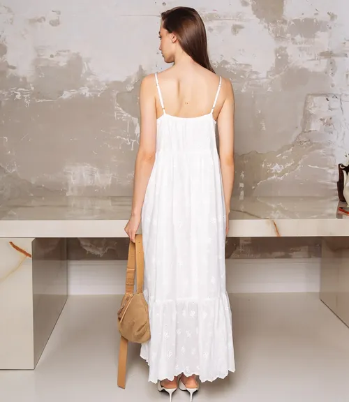 Сарафан #КТ8316 (1), белый