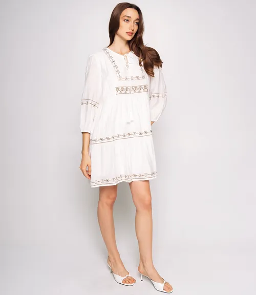 Платье #КТ88660, белый