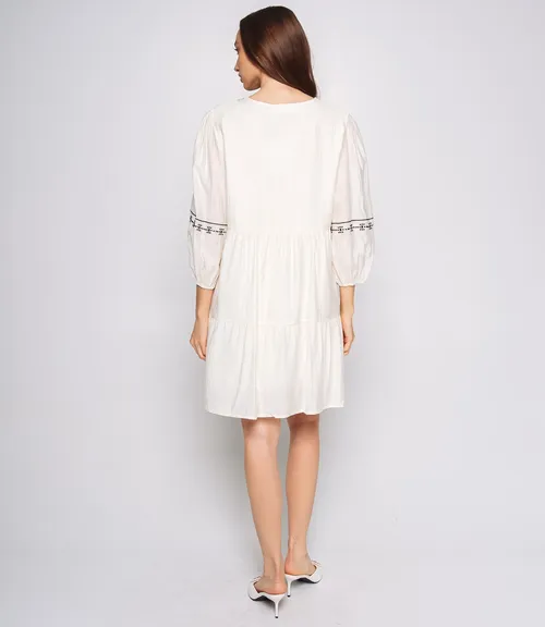 Платье #КТ88660, кремовый